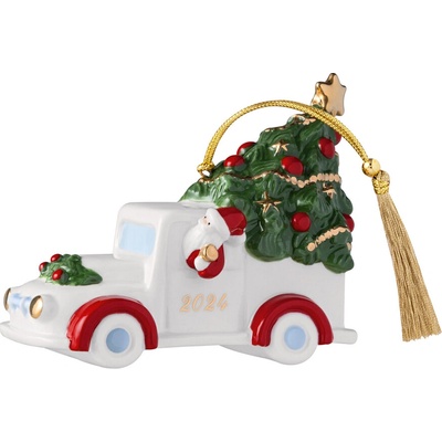 Villeroy & Boch Christmas Classics Vianočná ozdoba Santovo auto 10 cm