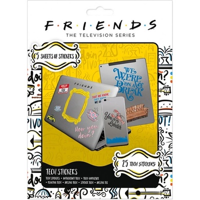 Samolepky Friends 25 ks
