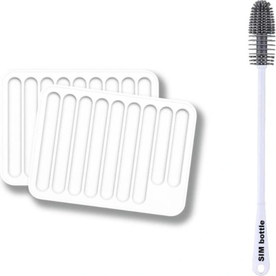 SIM bottle Kartáček + 2 formy na led