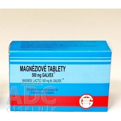 Magnesii Lactas Vulm 500 mg tbl.30x500 mg