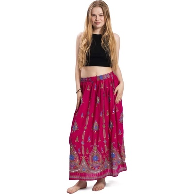 Dlouhá sukně GYPSY růžová II.