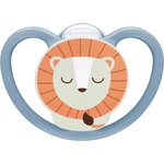 Nuk Силиконови залъгалки NUK Perfect Match - Air Night, 18-36 м, 2 броя, лъв (10177228) - ozone