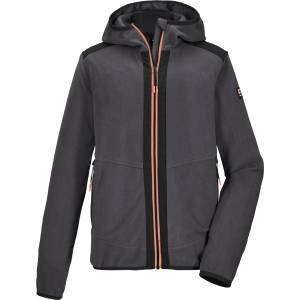 killtec Детско поларено яке killtec Kid's Kos 139 Fleece jacket - Anthrazit - размер 164 (EU) (703-6838-0114)