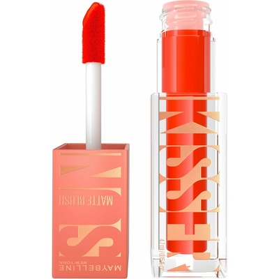 Maybelline new york Sunkisser Matte tekutá lícenka s matným efektom 35 Spritzy Orange 4,7 ml