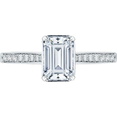Eppi Zásnubní prsten s emerald diamantem Rafa RE37905