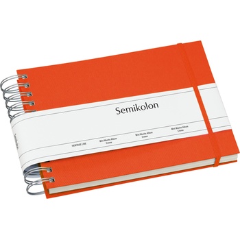 Semikolon Фотоалбум Uni Mini Mucho с бели карти оранжев (353023)