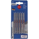 Levior Plátky do přímočaré pily HSS 75/1mm 5ks 31030