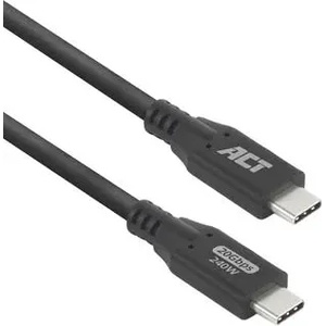 ACT Кабел USB-C - USB-C, 2 м / USB4, 20Gbps, 240W (AC7422) - xtreme