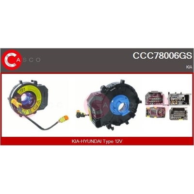 vinutá prużina, Airbag CASCO CCC78006GS