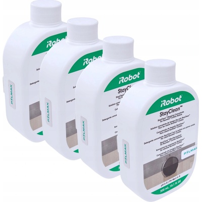iRobot StayClean Tekutina, koncentrát na mytí podlah Roomba Combo 4 x 300 ml