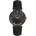 Daniel Klein DK. 6.14188-6 - дамски часовник, кварцов, 30 mm, черен, кристали, кожа