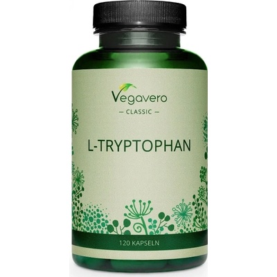 Vegavero L-Tryptophan, 500 mg, 120 капсули, Vegavero