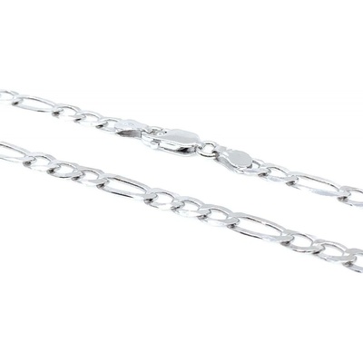 Jan Kos jewellery Stříbrný řetízek typu figaro 12119042