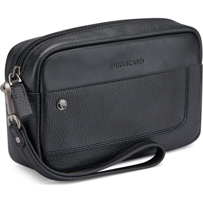 Roncato pánska príručná taška Alaska Men's Wrist Bag Čierna