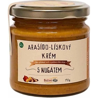 Božské Oříšky Arašidovo Lieskový krém s nugátom 190 g