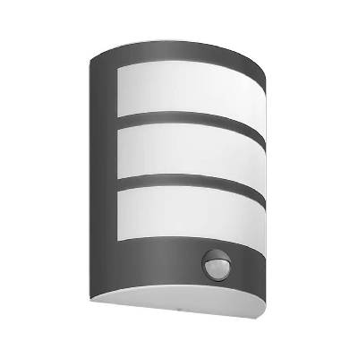 Philips | Philips - LED Vonkajšie nástenné svietidlo so senzorom PYTHON LED/3,8W/230V IP44 | P6031