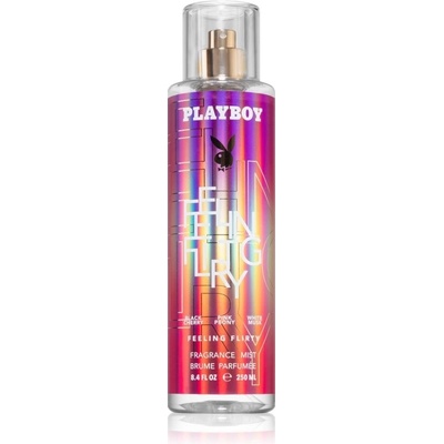 Playboy Feeling Flirty tělový sprej pro ženy 250 ml