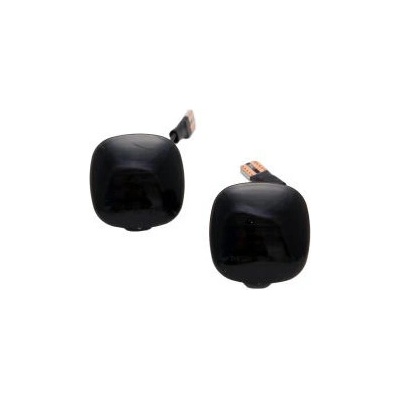 Диодни мигачи за калник за Audi A3 8L (1996-2001), A4 B5 (1995-2000) / Skoda Fabia 1 - опушени с бягащ мигач