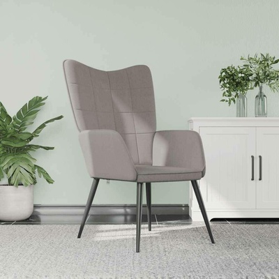 vidaXL 11461.327950 Relaxační židle taupe textil