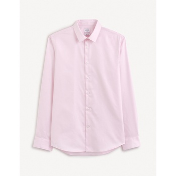 Celio Светлорозова мъжка риза с вталена кройка Celio Narox Celio | Rozov | МЪЖЕ | S