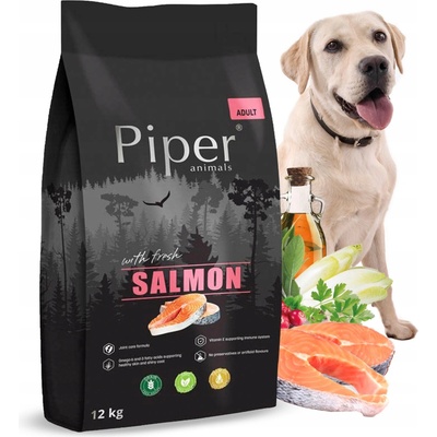 Piper Animals s lososem 12 kg