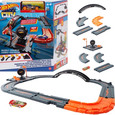 Hot Wheels City rozšiřující balení drah – Sleviste.cz