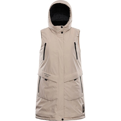 ALPINE PRO Дамска жилетка с мембрана ptx ALPINE PRO HARDA 2 пясъчно преливане ALPINE PRO | Kafyav Bezhov | ЖЕНИ | XS