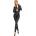 Cottelli Collection Snakeskin Jumpsuit 2730740 Black S