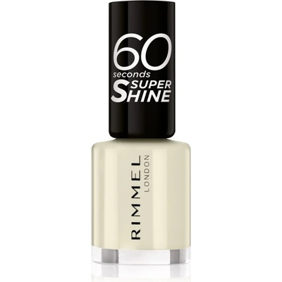 Rimmel 60 Seconds Super Shine лак за нокти цвят 730 Silver Bullet 8ml