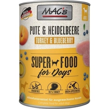 MAC's Dog morka a čučoriedka 400 g