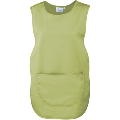 Premier Workwear Dámska tabardová zástera PR171 Lime Pantone 382