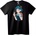 NOONEBRAND Тениска Anime Момиче знак на мир - 2XL, Black