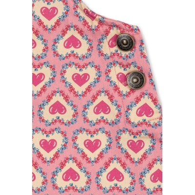 Konges Sløjd лятна рокля от памук FRANKIE OVERALL DRESS GOTS (KS103181.PPY2)