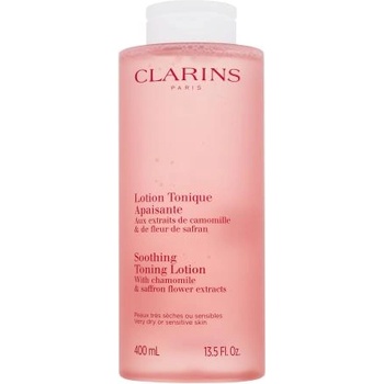 Clarins Soothing Toning Lotion успокояващ и тонизиращ лосион 400 ml за жени