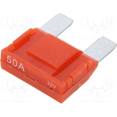 ESKA 340637 Pojistka: tavná; 50A; 32VDC; automobilová; 29mm; MAXI; slitina cínu
