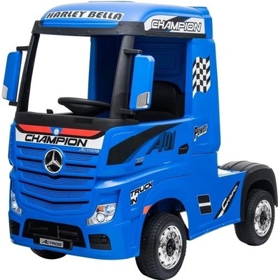 Mamido elektrický kamión Mercedes Benz Actros 4x4 MP4 lakovaný modrá