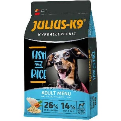 Julius-K9 Adult Hypoallergenic Fish & Rice 12 kg