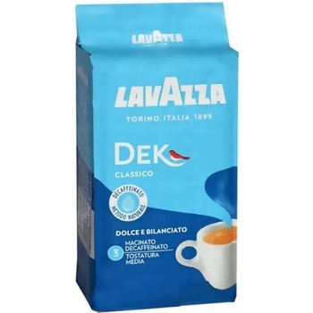 Lavazza DEK bezkofeinové mletá káv 250 g