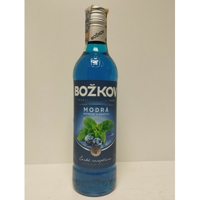 Božkov Modrá 19% 0,5 l (holá láhev)