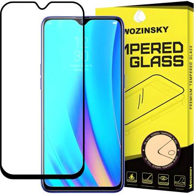 Wozinsky защитно закалено стъкло за Realme 3 Pro - Черен KP13291