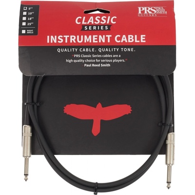 PRS Classic Instrument Cable 5` Straight