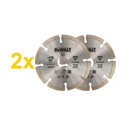 DeWALT DT3701 Diamantové kotouče 115 mm (sada 2ks)