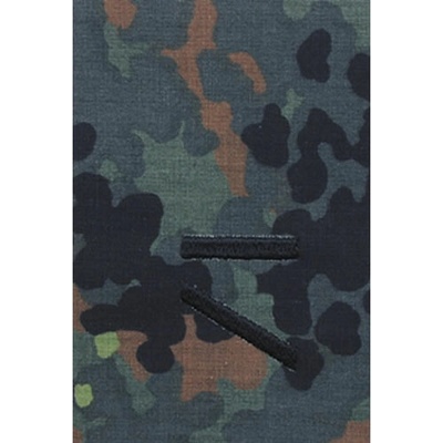 Bundeswehr Výložka BW GEFREITER UA FLECKTARN/čierne vyšitie