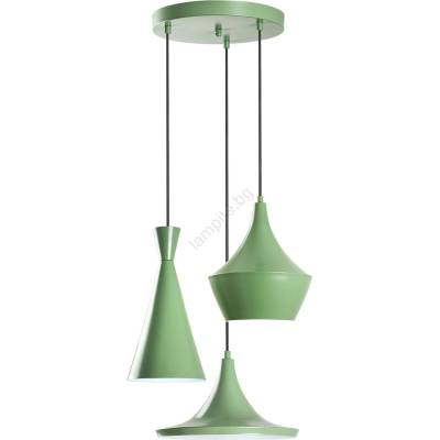 ASIR GROUP Люстра на кабел TOM 3xE27/40W/230V зелена (AS2990)