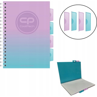 CoolPack Kockovaný zošit B5
