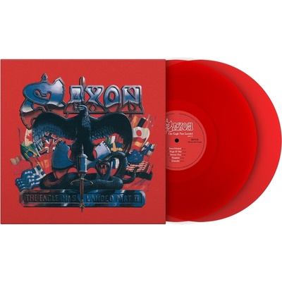 Saxon - Eagle Has Landed Part II (Limited Edition) (Red Coloured) (2 LP) (8719262031791)