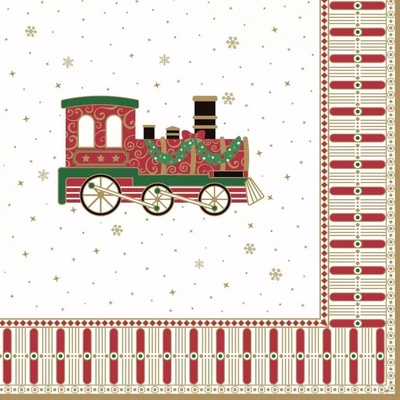 Easy Life Papírový ubrousek Polar Express 20ks 33x33cm