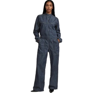 G-STAR Гащеризон G-Star Flight Loose Fit long sleeve jumpsuit - Blue (Rinsed)