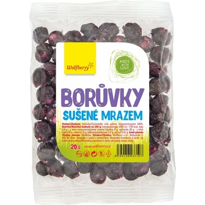 Wolfberry Borůvky lyofilizované 20 g