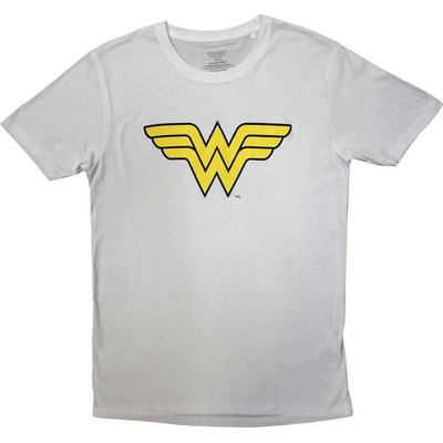 Wonder Woman Yellow Logo biela
